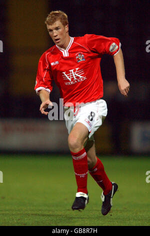 Soccer - LDV Vans Trophy - Northern Section First Round - Notts County v Barnsley. Chris Lumsdon, Barnsley Stock Photo