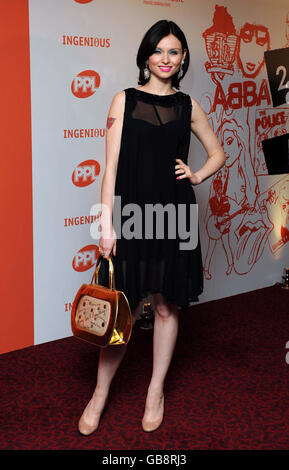 Sophie Ellis Bextor arrives at the Music Industry Trusts' Award 2008 at the Grosvenor Hotel, Park Lane in central London. Stock Photo