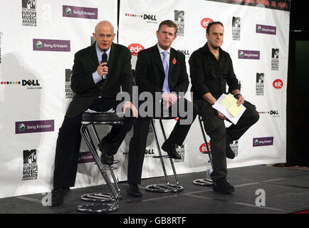 MTV Europe Music Video Awards 2008 Press Conference - Liverpool Stock Photo