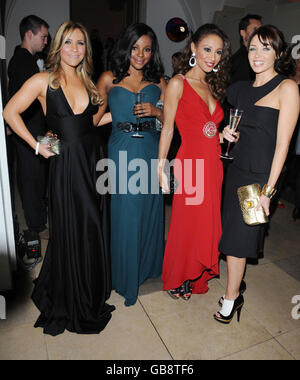 The Sugababes and Dannii Minogue at the Cosmopolitan Ultimate Women of the Year Awards, at Banqueting House, Whitehall Place, central London. Stock Photo