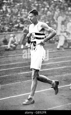 Athletics - Berlin Olympic Games 1936 - Men's 50km Walk Stock Photo