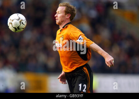 Soccer - FA Barclaycard Premiership - Wolverhampton Wanderers v Birmingham City. Jody Craddock, Wolverhampton Wanderers Stock Photo