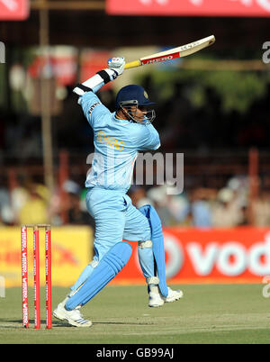 Cricket - First One Day International - India v England - Madhavrao Scindia Cricket Ground - Rajkot Stock Photo