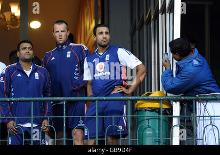 Cricket - England Practice - M Chinnaswamy Stadium Stock Photo