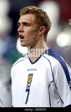Soccer - European Championship 2004 Play-Off - Second Leg - Holland v Scotland. Darren Fletcher, Scotland Stock Photo