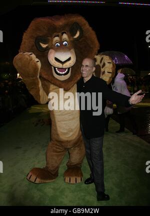 Jeffrey Katzenberg arrives for premiere of 'Madagascar: Escape 2 Africa' at the Empire, Leicester Square, WC2. Stock Photo