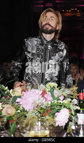 Mark Leckey wins the Turner Prize 2008 at the Tate Gallery in central London. Stock Photo