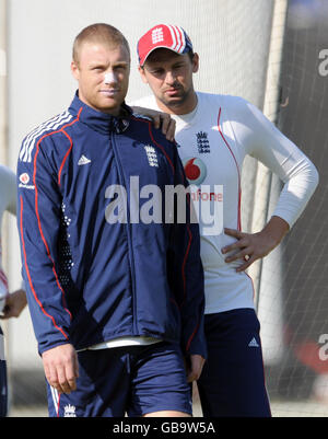 Cricket - England Training Session - Sheikh Zayed Stadium - Abu Dhabi Stock Photo