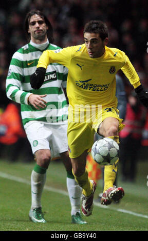 Soccer - UEFA Champions League - Group E - Celtic v Villarreal - Celtic Park Stock Photo