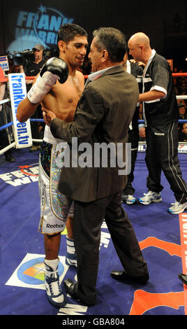 Boxing - Lightweight - Amir Khan v Oisin Fagan - Excel Arena Stock Photo