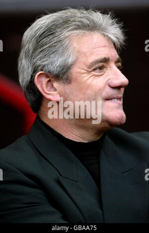 Soccer - FA Barclaycard Premiership - Manchester United v Manchester City. Manchester City manager Kevin Keegan Stock Photo