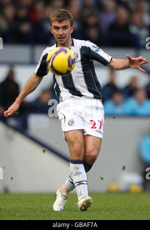 Soccer - Barclays Premier League - West Bromwich Albion v Manchester City - The Hawthorns. James Morrison, West Bromwich Albion Stock Photo