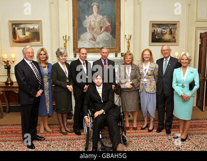 Prince of Wales Medal for Arts Philanthropy Stock Photo