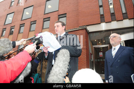 Karen Matthews court case Stock Photo