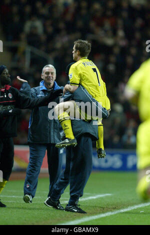 Soccer - FA Barclaycard Premiership - Southampton v Charlton Athletic Stock Photo