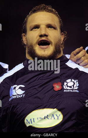 Rugby Union - 2008 Bank Of Scotland Corporate Autumn Test - Scotland v New Zealand - Murrayfield Stock Photo