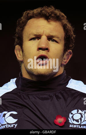 Rugby Union - 2008 Bank Of Scotland Corporate Autumn Test - Scotland v New Zealand - Murrayfield Stock Photo