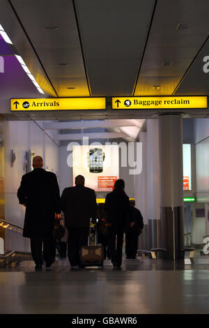 Stock - Heathrow Airport Stock Photo