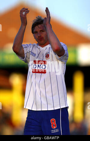 Soccer - AXA FA Cup - Second Round - Burton Albion v Hartlepool United. Ritchie Humphreys, Hartlepool United Stock Photo