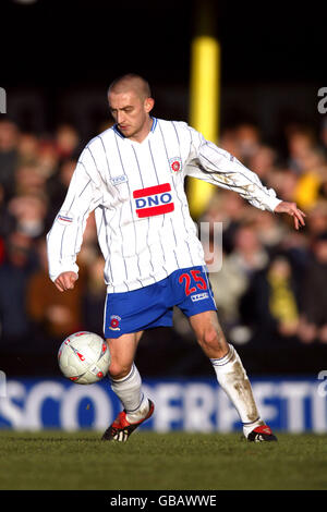 Soccer - AXA FA Cup - Second Round - Burton Albion v Hartlepool United. Gavin Strachan, Hartlepool United Stock Photo