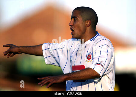 Soccer - AXA FA Cup - Second Round - Burton Albion v Hartlepool United. Chris Westwood, Hartlepool United Stock Photo