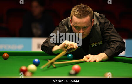 Snooker - Maplin UK Championships - The International Centre - Telford. Shaun Murphy during the 1st round of the Maplin UK Championship at The International Centre, Telford. Stock Photo