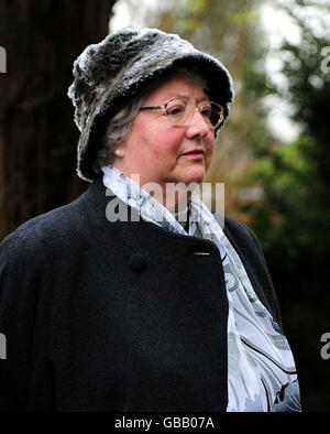 Foster family funerals Stock Photo