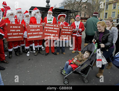 Members of the Fathers of Ireland group hold their annual