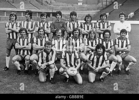 Soccer - Photocall Team Group - Sheffield Wednesday - 1977 Stock Photo