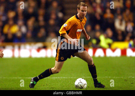 Soccer - FA Barclaycard Premiership - Wolverhampton Wanderers v Liverpool. Jody Craddock, Wolverhampton Wanderers Stock Photo