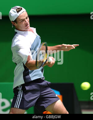 Tennis - Australian Open 2004 - Third Round. Todd Reid in action Stock Photo