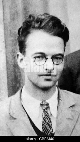 British Crime - Espionage - Dr Klaus Fuchs -. Klaus Fuchs, the German-born physicist accused of betraying western atomic secrets to Soviet Russia. Stock Photo