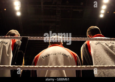 Boxing - ABA Boxing International - England v Germany - National Indoor Arena Stock Photo