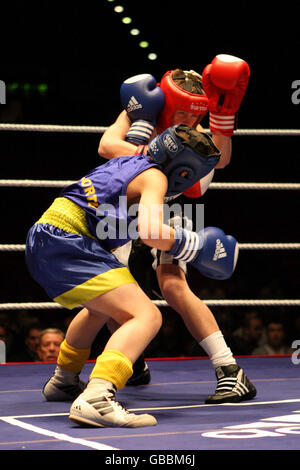 Boxing - ABA Boxing International - England v Germany - National Indoor Arena Stock Photo