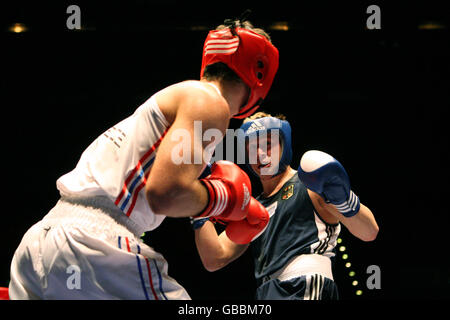 Boxing - ABA Boxing International - England v Germany - National Indoor Arena Stock Photo