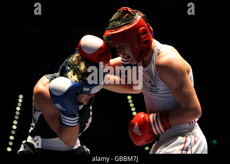 Boxing - ABA Boxing International - England v Germany - National Indoor Arena Stock Photo