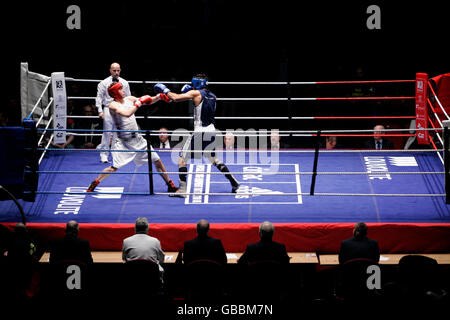 Boxing - ABA Boxing International - England v Germany - National Indoor Arena Stock Photo