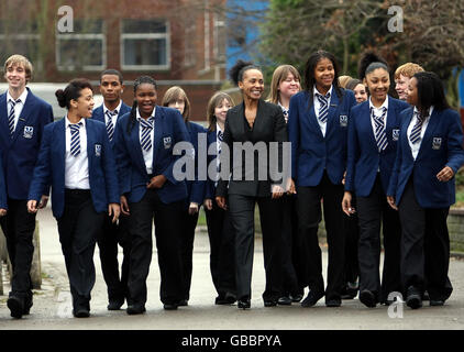 England school league tables Stock Photo