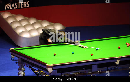 Ronnie O'Sullivan during The Masters Final at Wembley Arena, London. Stock Photo