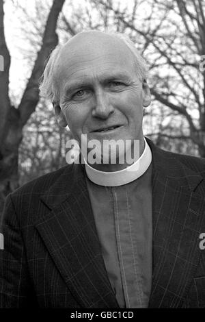 Religion - Hugh Montefiore - Bishop of Birmingham - 1978 Stock Photo ...