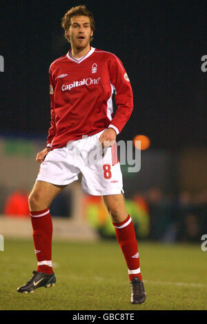 Soccer - Nationwide League Division One - Wimbledon v Nottingham Forest. Gareth Williams, Nottingham Forest Stock Photo