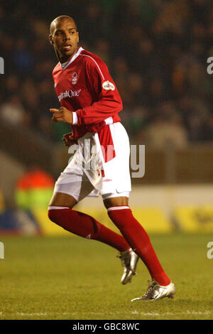 Soccer - Nationwide League Division One - Wimbledon v Nottingham Forest. Marlon King, Nottingham Forest Stock Photo