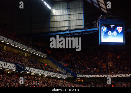 Soccer - UEFA Champions League - Second Round - Second Leg - Chelsea v VFB Stuttgart. Stamford Bridge, home of Chelsea Stock Photo