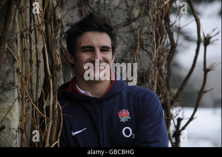 Rugby Union - England Press Conference - Pennyhill Park Hote Stock Photo