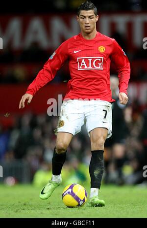 Soccer - Barclays Premier League - Manchester United v Chelsea - Old Trafford. Cristiano Ronaldo, Manchester United Stock Photo