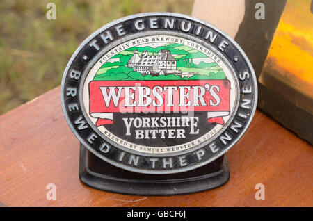 websters yorkshire bitter Stock Photo - Alamy