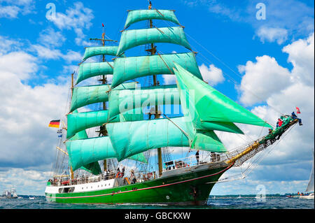 tallship, Alexander von Humboldt I, sailingship, germany Stock Photo