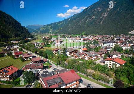Sommer, Alpen, Mayerhofen, Zillertal, Tirol, Oesterreich Stock Photo