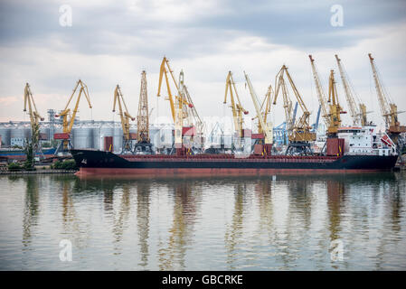 Industrial port Odessa Stock Photo