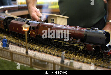 The London Model Engineering Exhibition Stock Photo